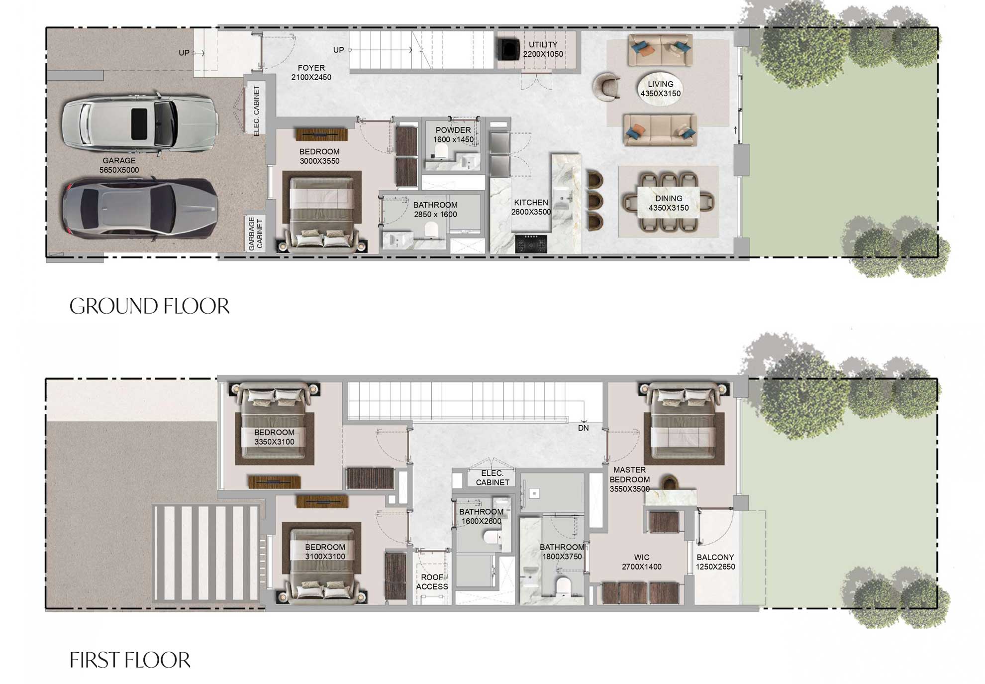 2459sqft-Floorplan-4BedroomTownhouse-TypeB_BrooksSobhaSanctuary