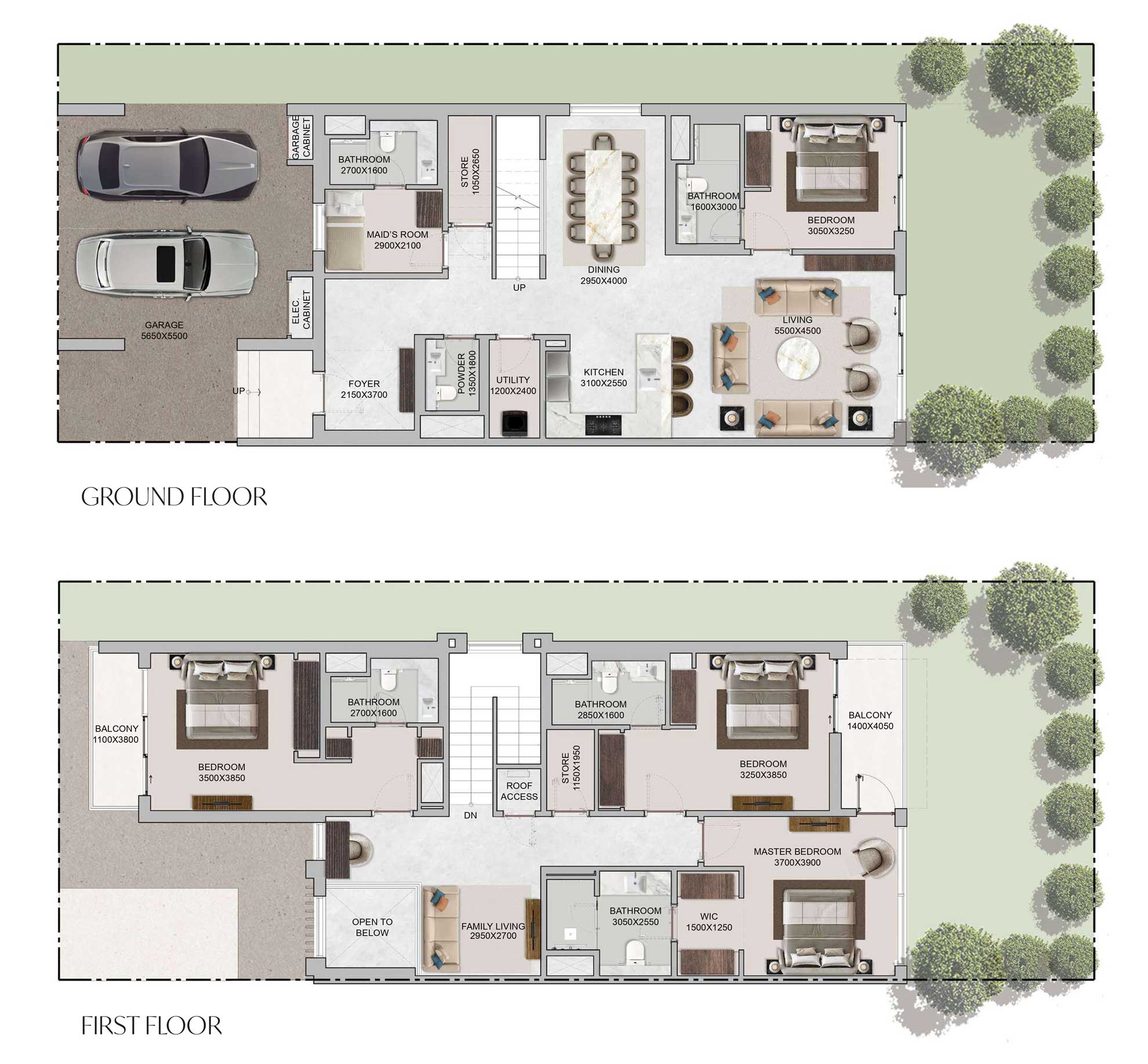 The-Willow-4bedroomFloorplan-3430.24sqft-SobhaSanctuary-TypeC